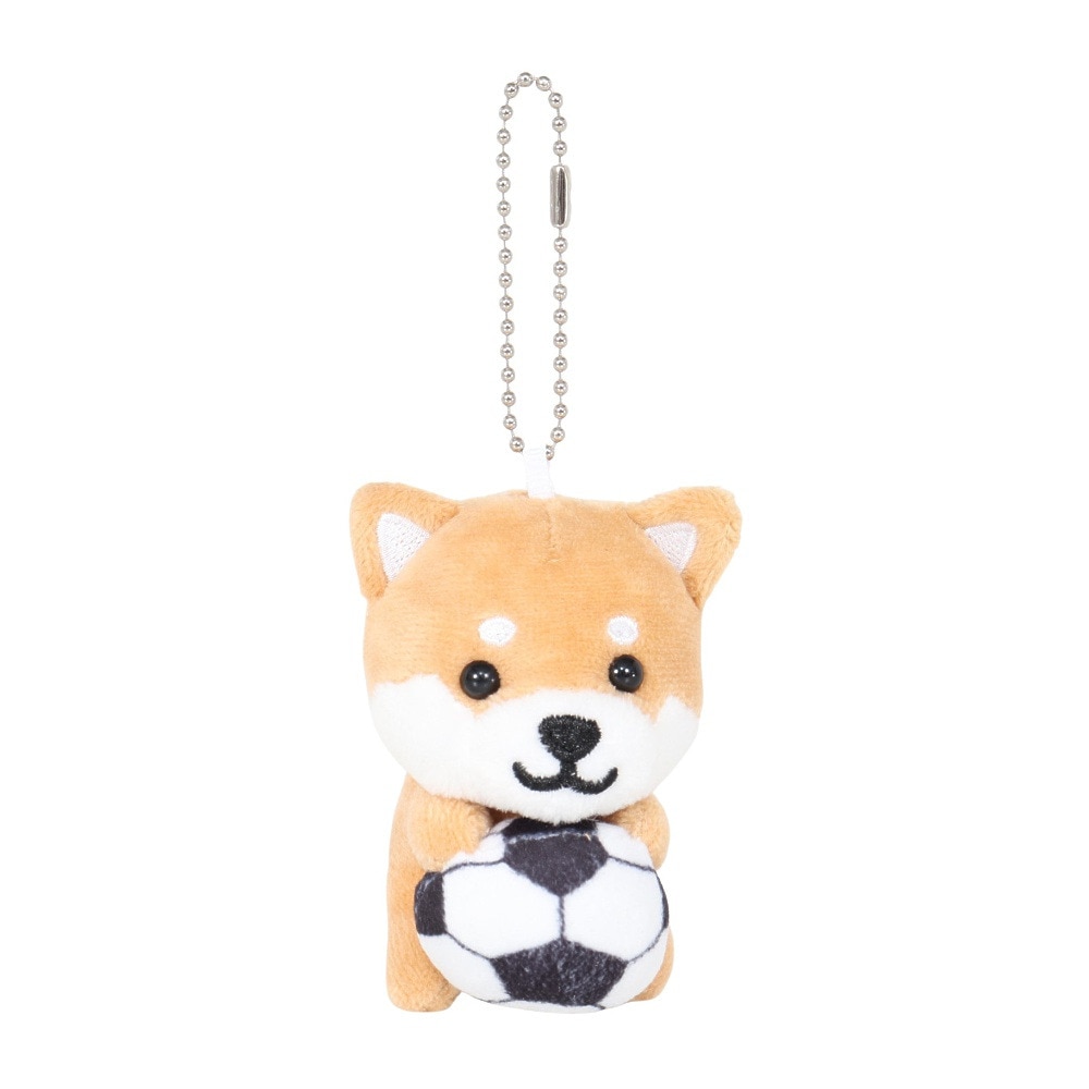 ミナミ（Minami）（メンズ、レディース、キッズ）旅するマメしば キーホルダー サッカー TMR006