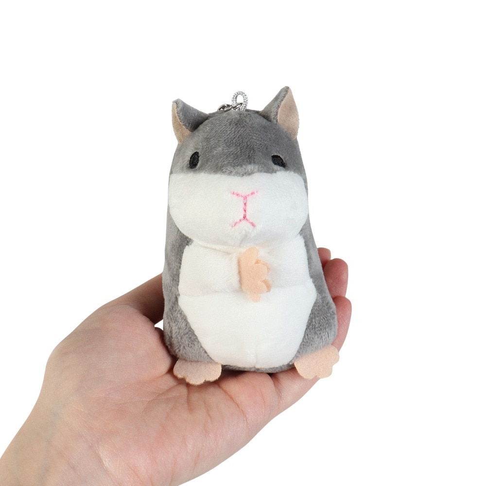 ピーバイキュー（p×q）（キッズ）マスコットキーホルダー はむすたーさん TKZ42QD050 ぬいぐるみ 動物 アニマル プレゼント ギフト