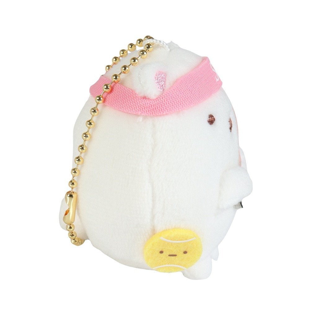 すみっコぐらし（Sumikkogurashi）（メンズ、レディース、キッズ）ぶらさげぬいぐるみ テニス しろくま MV43601