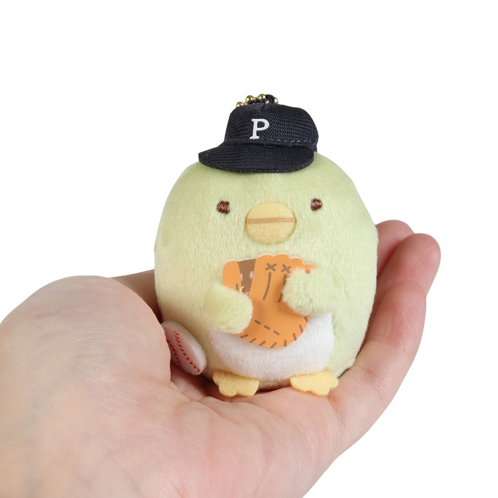 すみっコぐらし（Sumikkogurashi）（メンズ、レディース、キッズ）ぶらさげぬいぐるみ 野球 ぺんぎん? MV43701
