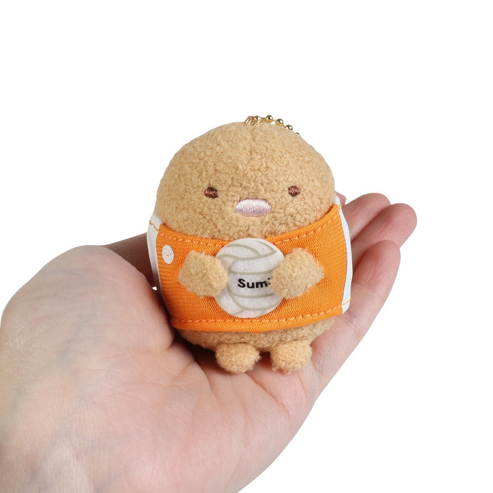 すみっコぐらし（Sumikkogurashi）（メンズ、レディース、キッズ）ぶらさげぬいぐるみ バレーボール とんかつ MV43801
