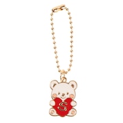 (レディース、キッズ)メタルベアイニシャル レッド S HK007 RD S