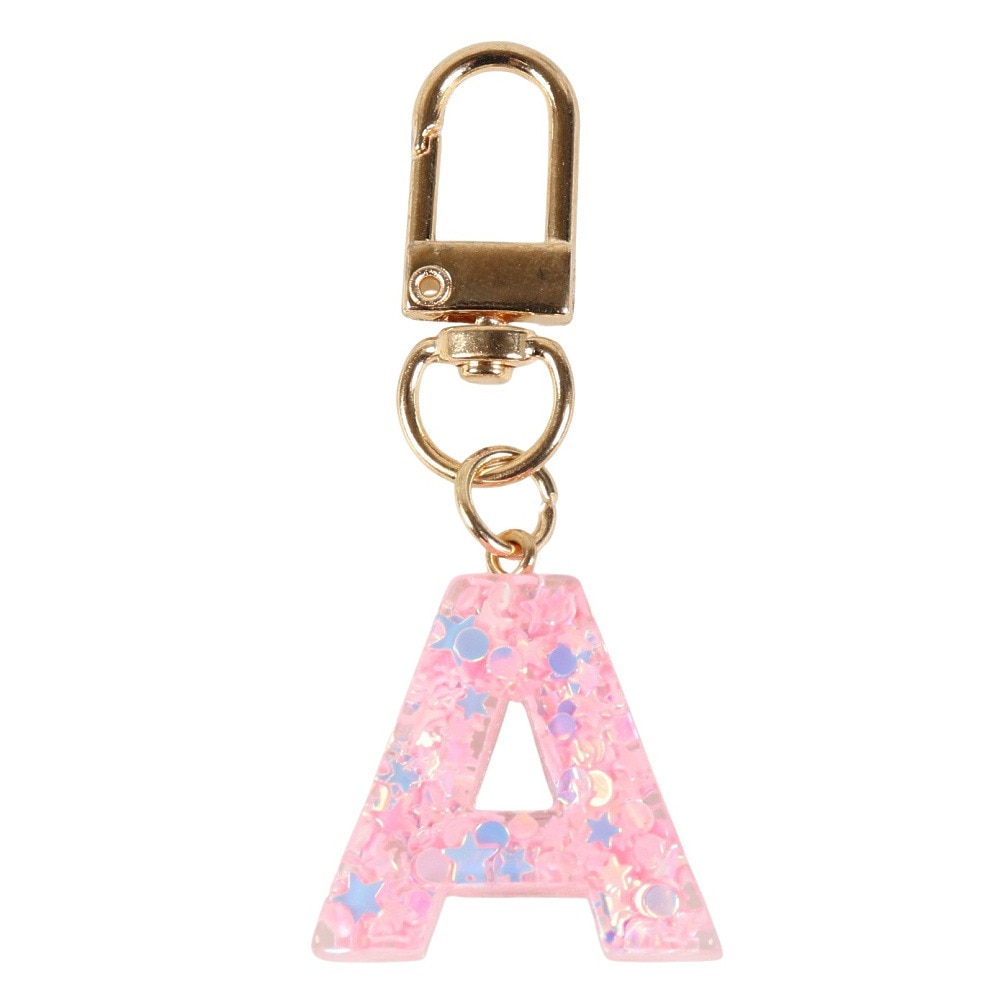 ミナミ（Minami）（メンズ、レディース、キッズ）ミニ イニシャル キーホルダー A IS050 PK A