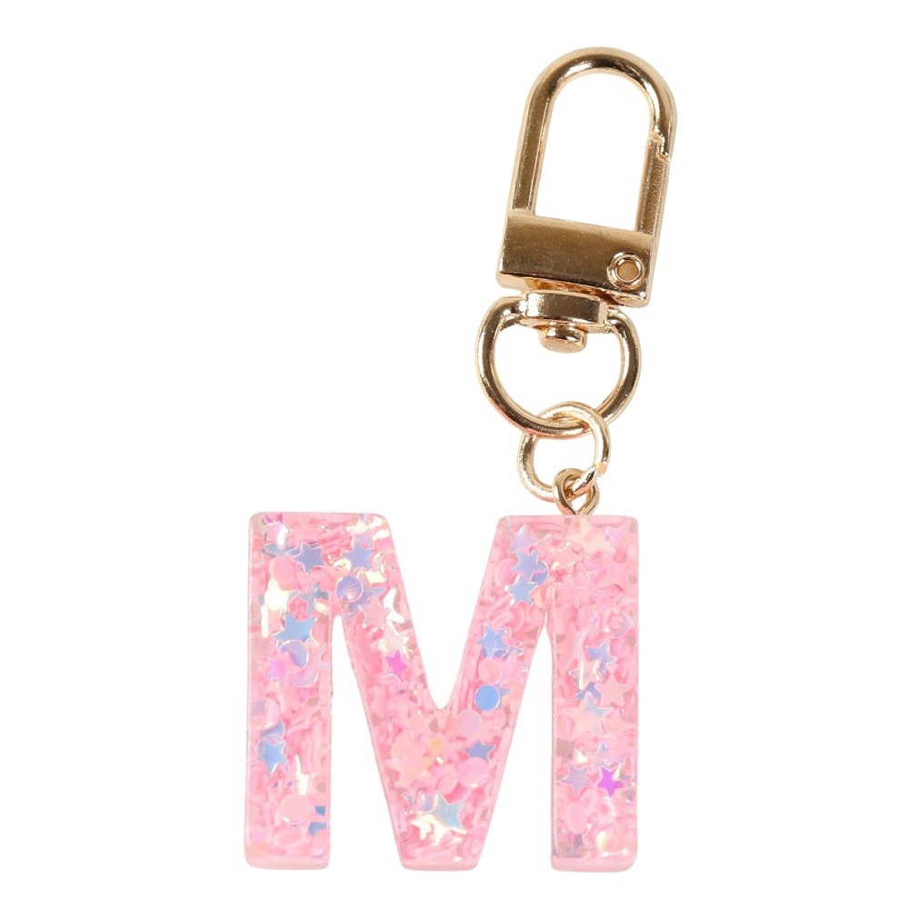 ミナミ（Minami）（メンズ、レディース、キッズ）ミニ イニシャル キーホルダー M IS050 PK M