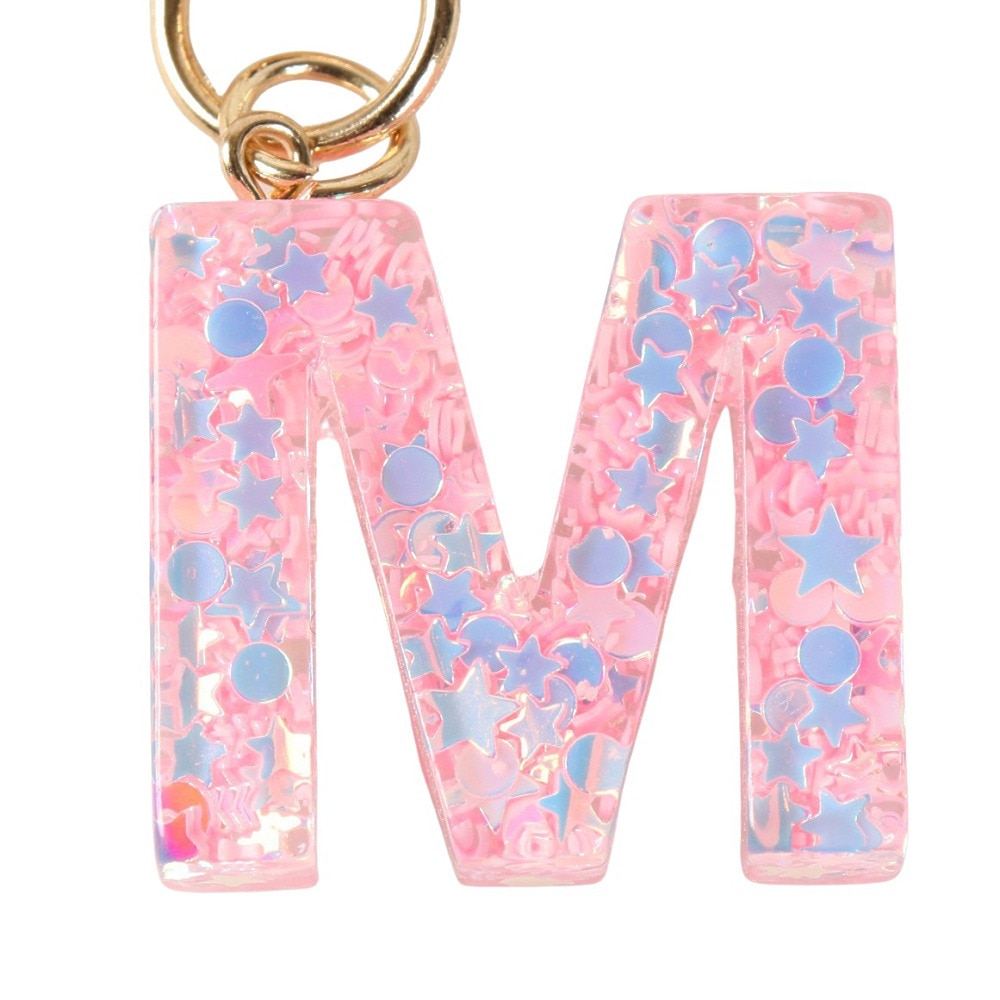 ミナミ（Minami）（メンズ、レディース、キッズ）ミニ イニシャル キーホルダー M IS050 PK M