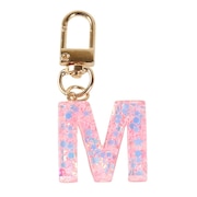 (メンズ、レディース、キッズ)ミニ イニシャル キーホルダー M IS050 PK M