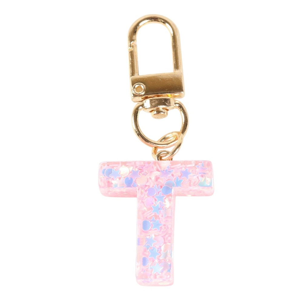 ミナミ（Minami）（メンズ、レディース、キッズ）ミニ イニシャル キーホルダー T IS050 PK T