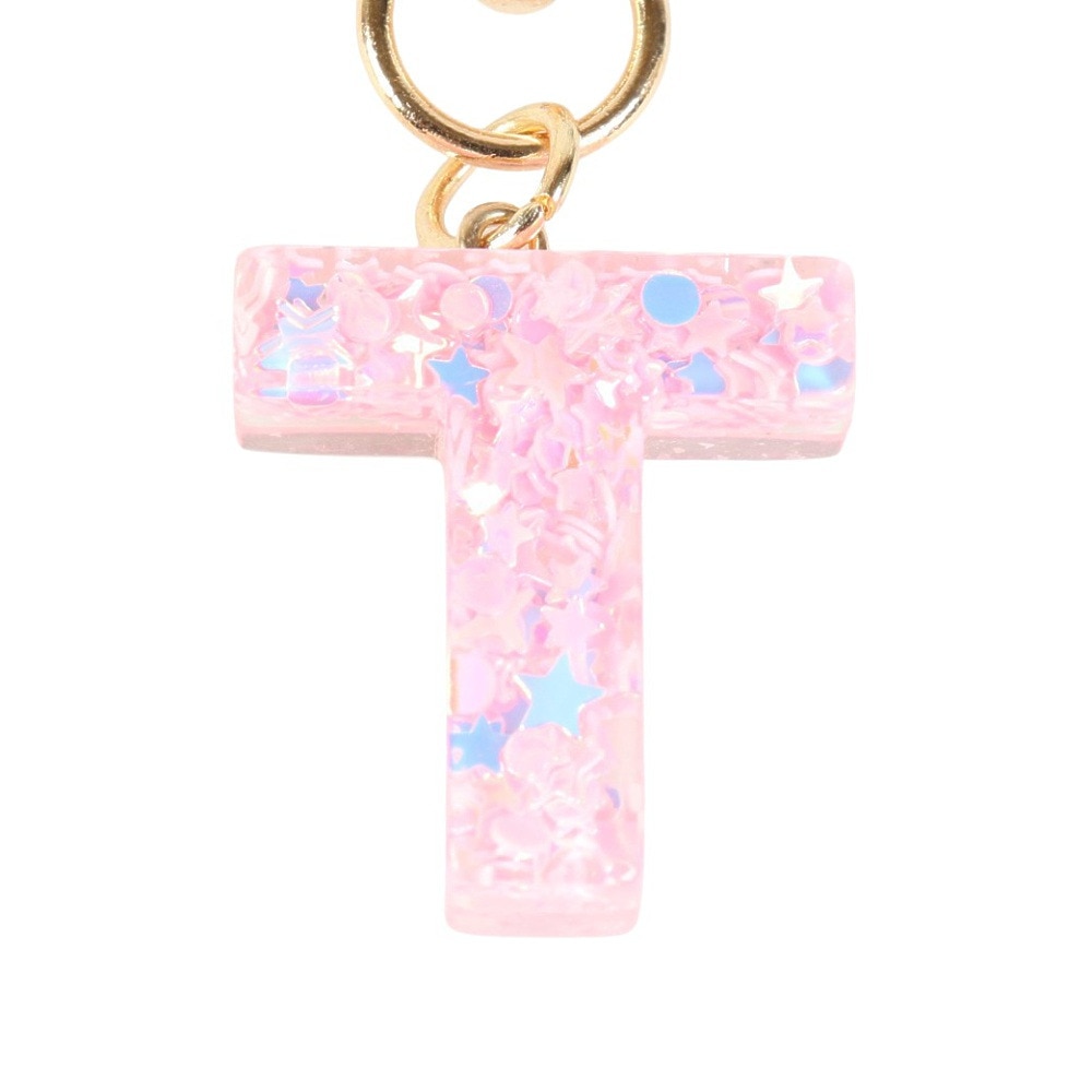 ミナミ（Minami）（メンズ、レディース、キッズ）ミニ イニシャル キーホルダー T IS050 PK T