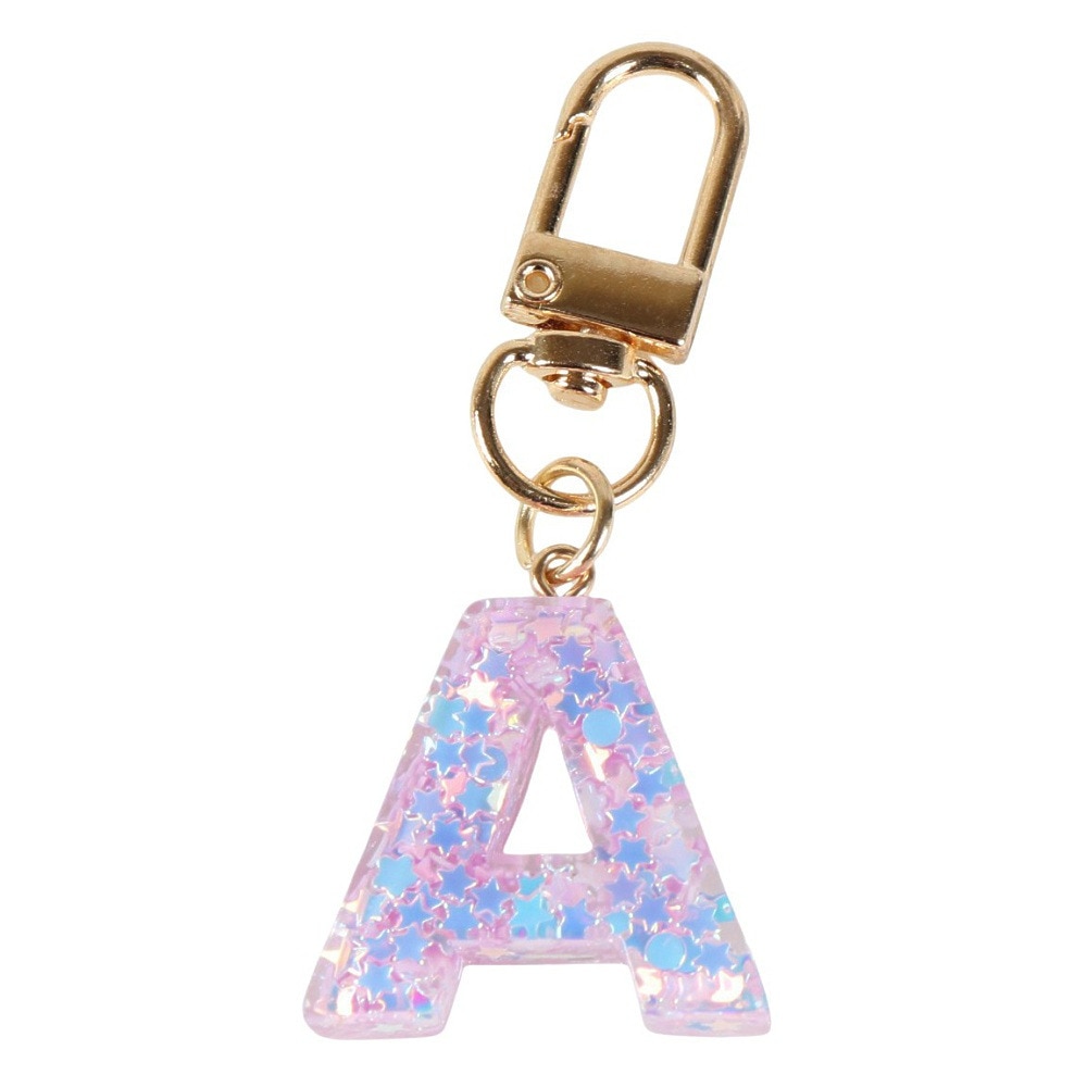 ミナミ（Minami）（メンズ、レディース、キッズ）ミニ イニシャル キーホルダー A IS050 PU A