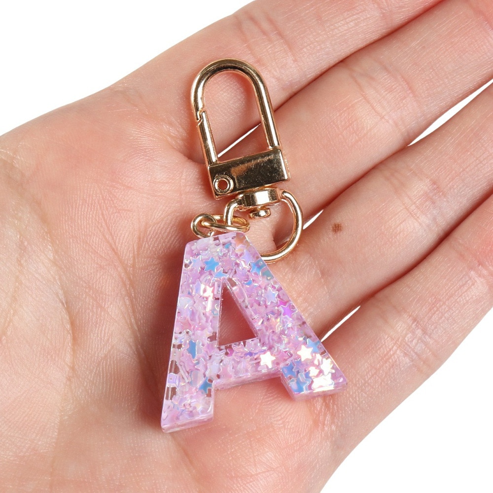 ミナミ（Minami）（メンズ、レディース、キッズ）ミニ イニシャル キーホルダー A IS050 PU A
