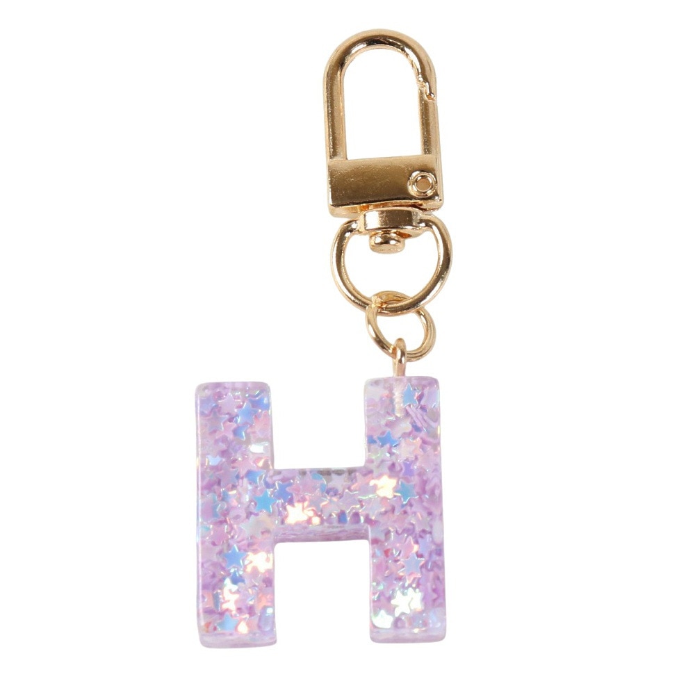 ミナミ（Minami）（メンズ、レディース、キッズ）ミニ イニシャル キーホルダー H IS050 PU H
