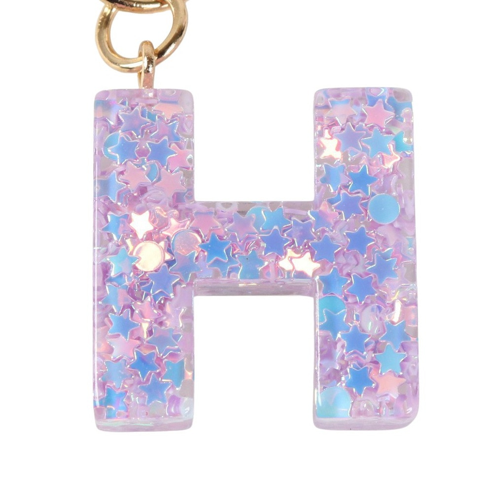 ミナミ（Minami）（メンズ、レディース、キッズ）ミニ イニシャル キーホルダー H IS050 PU H