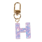 (メンズ、レディース、キッズ)ミニ イニシャル キーホルダー H IS050 PU H