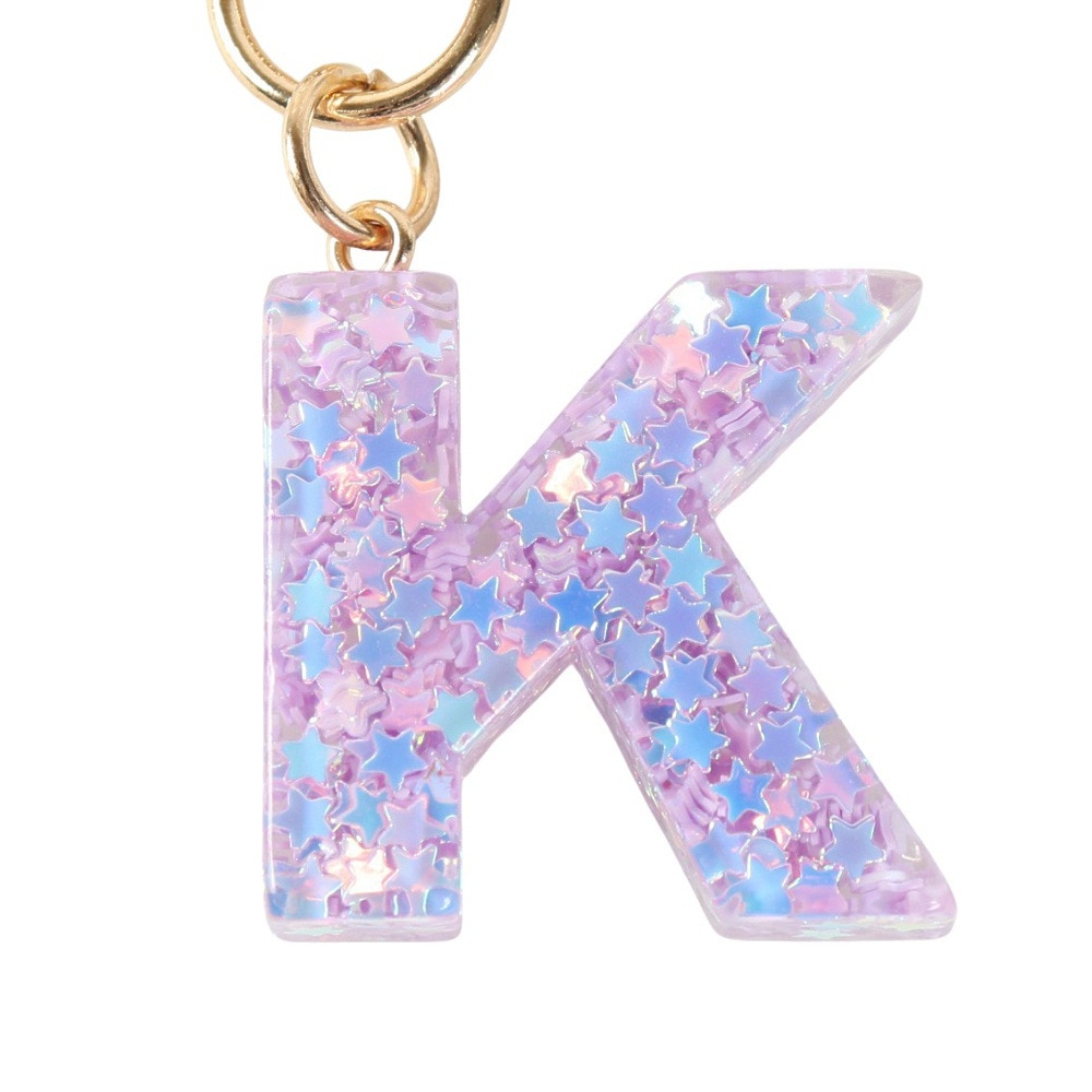 ミナミ（Minami）（メンズ、レディース、キッズ）ミニ イニシャル キーホルダー K IS050 PU K