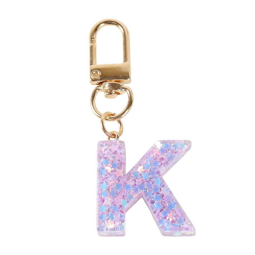 ミナミ（Minami）（メンズ、レディース、キッズ）ミニ イニシャル キーホルダー K IS050 PU K