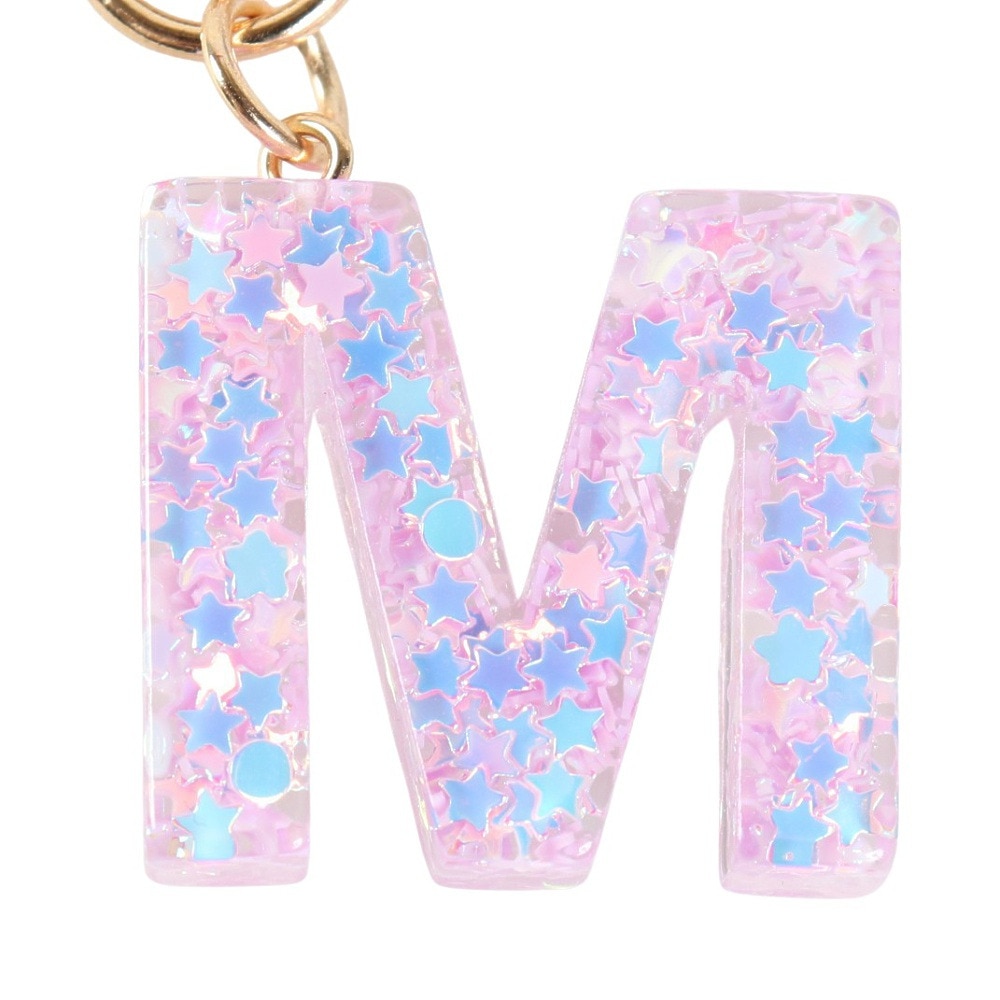 ミナミ（Minami）（メンズ、レディース、キッズ）ミニ イニシャル キーホルダー M IS050 PU M