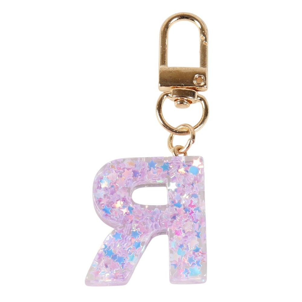 ミナミ（Minami）（メンズ、レディース、キッズ）ミニ イニシャル キーホルダー R IS050 PU R