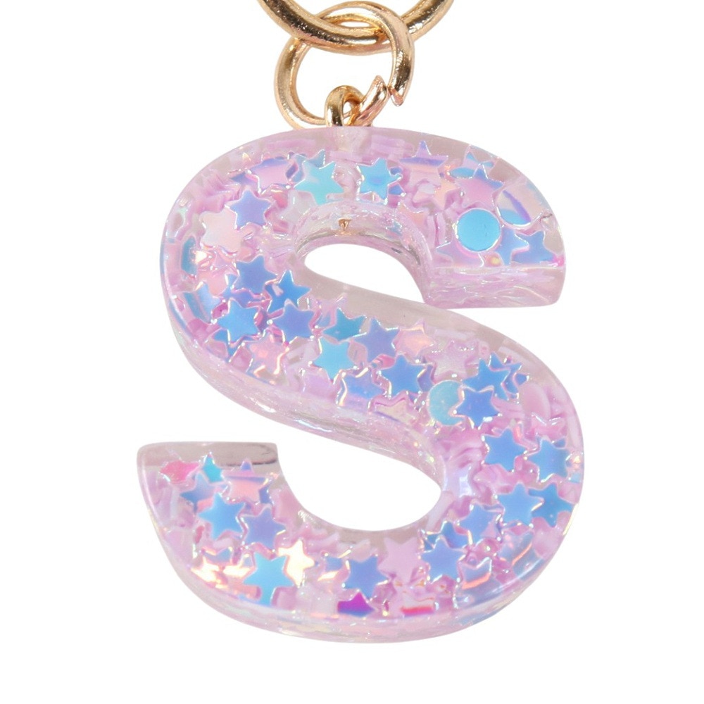 ミナミ（Minami）（メンズ、レディース、キッズ）ミニ イニシャル キーホルダー S IS050 PU S