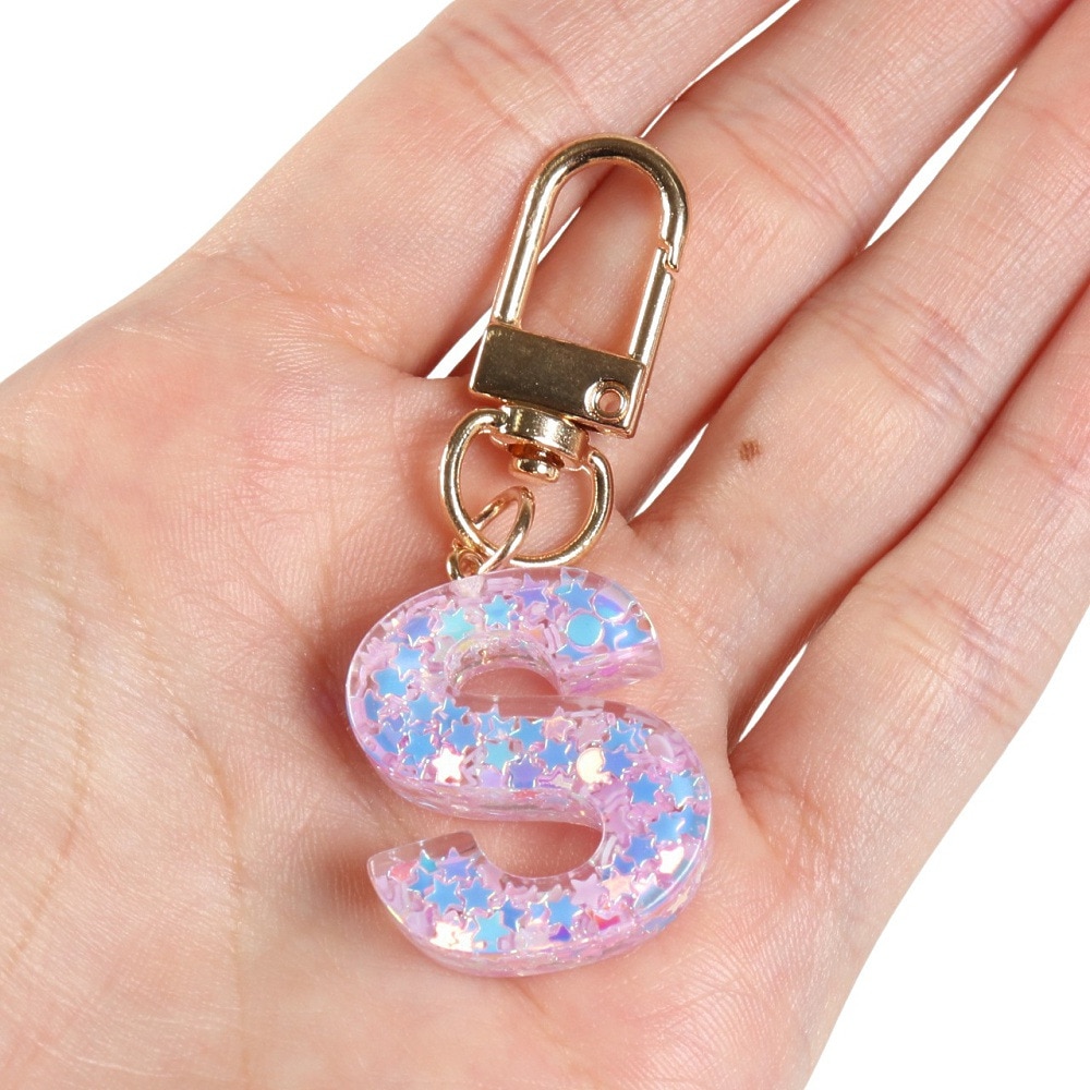 ミナミ（Minami）（メンズ、レディース、キッズ）ミニ イニシャル キーホルダー S IS050 PU S
