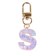(メンズ、レディース、キッズ)ミニ イニシャル キーホルダー S IS050 PU S