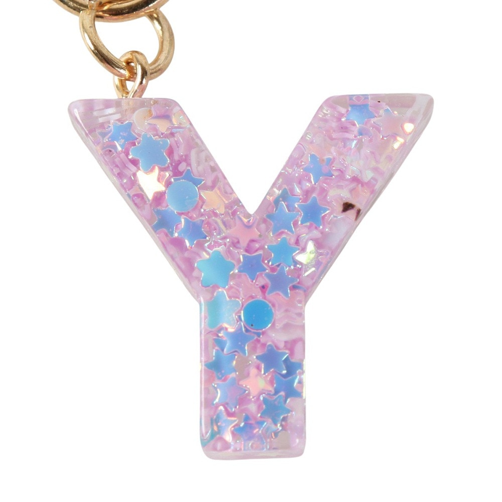 ミナミ（Minami）（メンズ、レディース、キッズ）ミニ イニシャル キーホルダー Y IS050 PU Y
