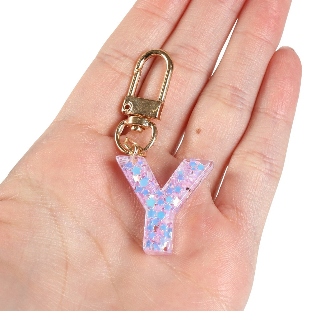 ミナミ（Minami）（メンズ、レディース、キッズ）ミニ イニシャル キーホルダー Y IS050 PU Y