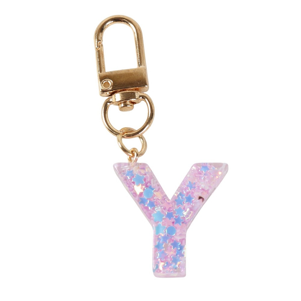 ミナミ（Minami）（メンズ、レディース、キッズ）ミニ イニシャル キーホルダー Y IS050 PU Y