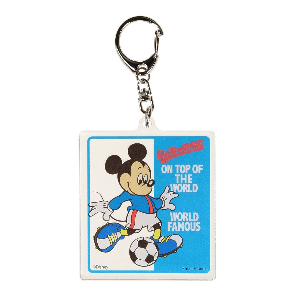 ミッキーマウス（Mickey Mouse）（メンズ、レディース、キッズ）アクリルキーホルダー サッカー APDS4936
