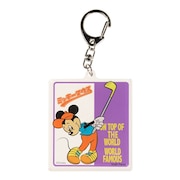 ミッキーマウス（Mickey Mouse）（メンズ、レディース、キッズ）アクリルキーホルダー ゴルフ APDS4949