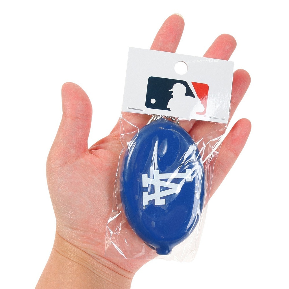 メジャーリーグ（MAJOR LEAGUE）（メンズ、レディース、キッズ）ラバーコインケース ロサンゼルス ドジャース LA-CC01 MLB