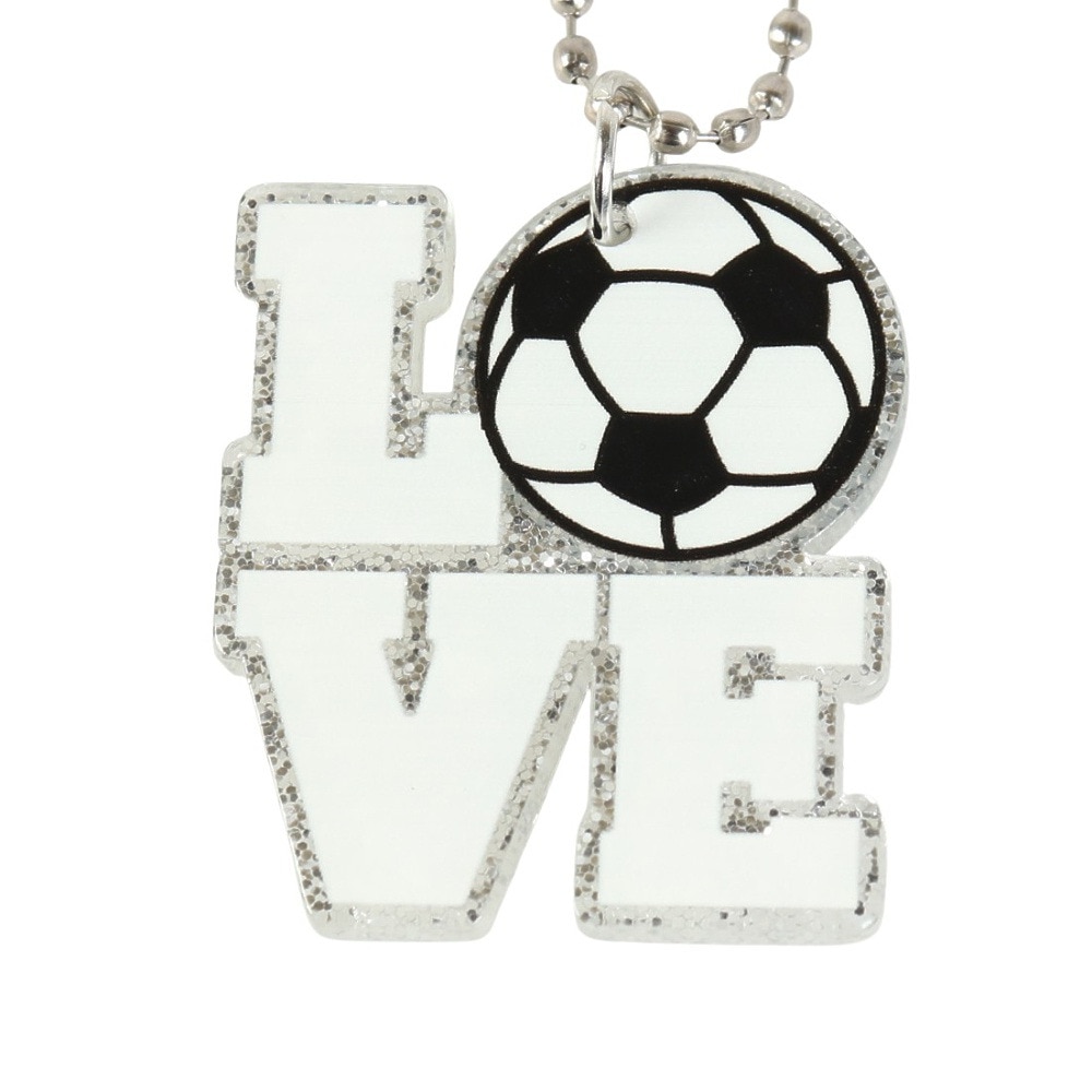 ミナミ（Minami）（キッズ）キーホルダー LOVEスポーツKC サッカー IS016