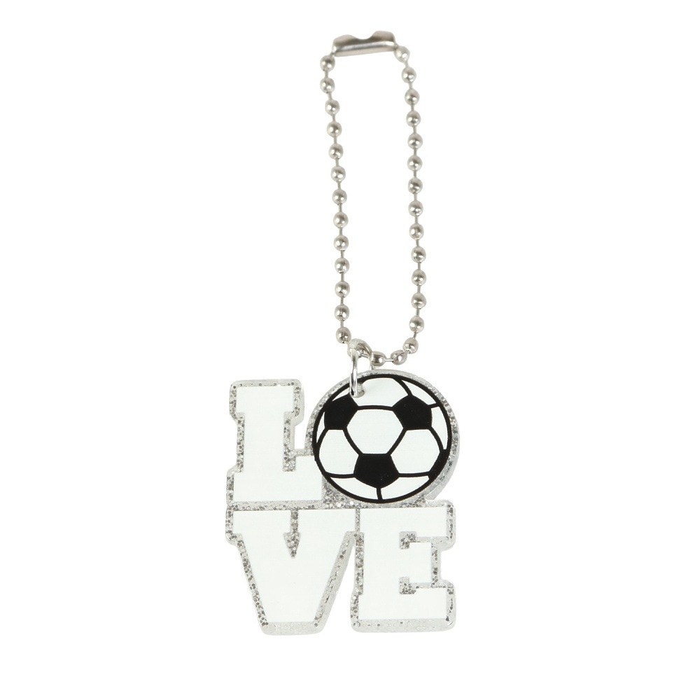 ミナミ（Minami）（キッズ）キーホルダー LOVEスポーツKC サッカー IS016