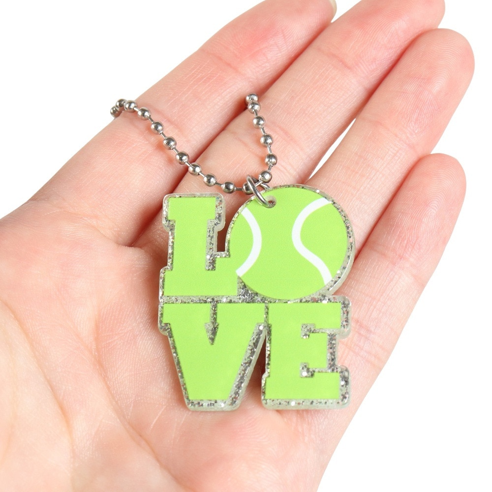 ミナミ（Minami）（キッズ）キーホルダー LOVEスポーツKC テニス IS016
