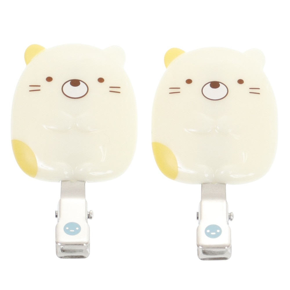 すみっコぐらし（Sumikkogurashi）（レディース、キッズ）ヘアクリップ ねこ FE32104