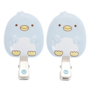 すみっコぐらし（Sumikkogurashi）（レディース、キッズ）ヘアクリップ ぺんぎん(本物) FE32108