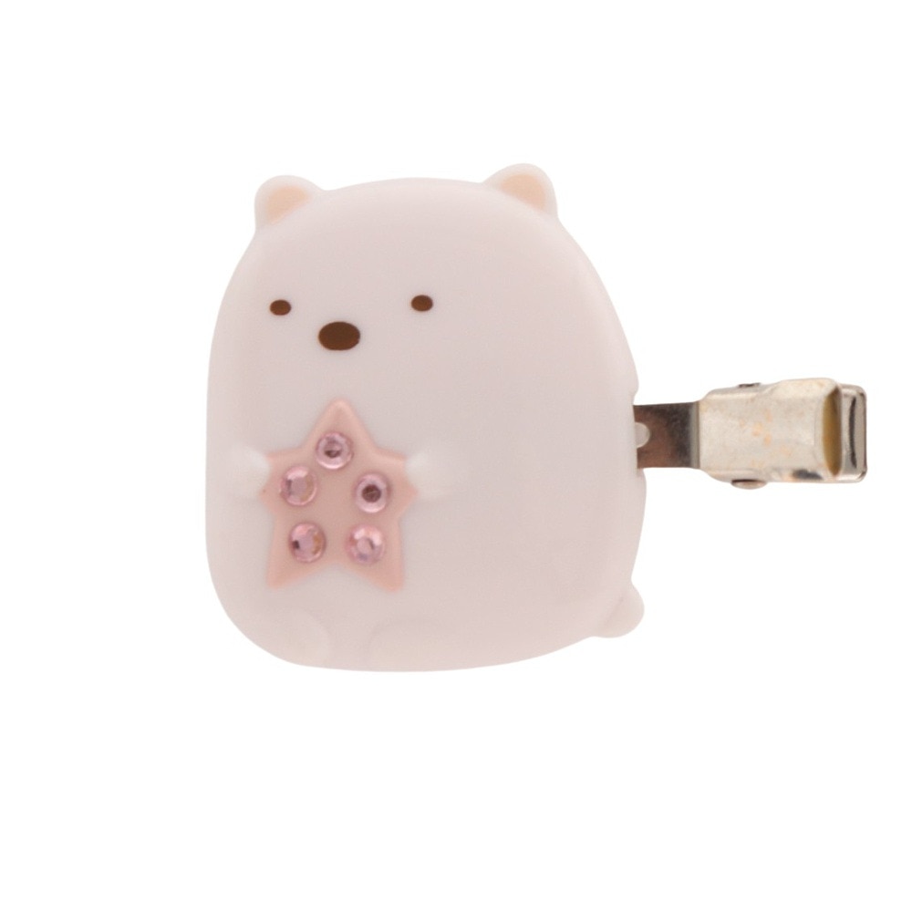 すみっコぐらし（Sumikkogurashi）（メンズ、レディース、キッズ）ヘアクリップ しろくま＆ぺんぎん FE34401