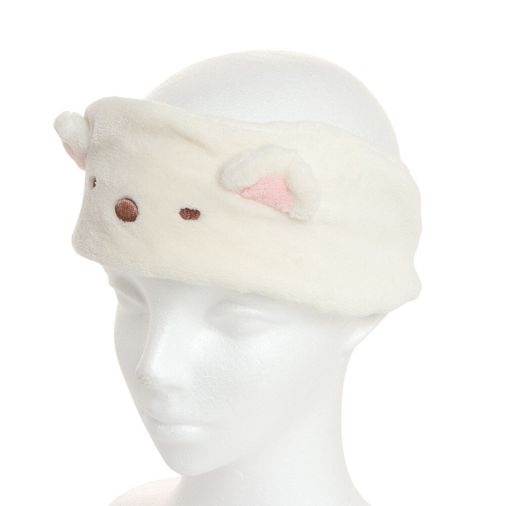 すみっコぐらし（Sumikkogurashi）（メンズ、レディース、キッズ）ヘアバンド おうちでくまカフェ しろくま CM40201
