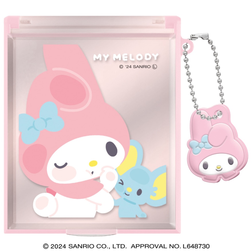 マイメロ OUTLET】sanrio マイメロ ラバーキーホルダーむきゅむきゅ 322101