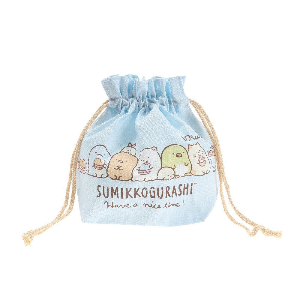 すみっコぐらし（Sumikkogurashi）（キッズ）ランチマーケット すみっコぐらし ランチ巾着 CA21503