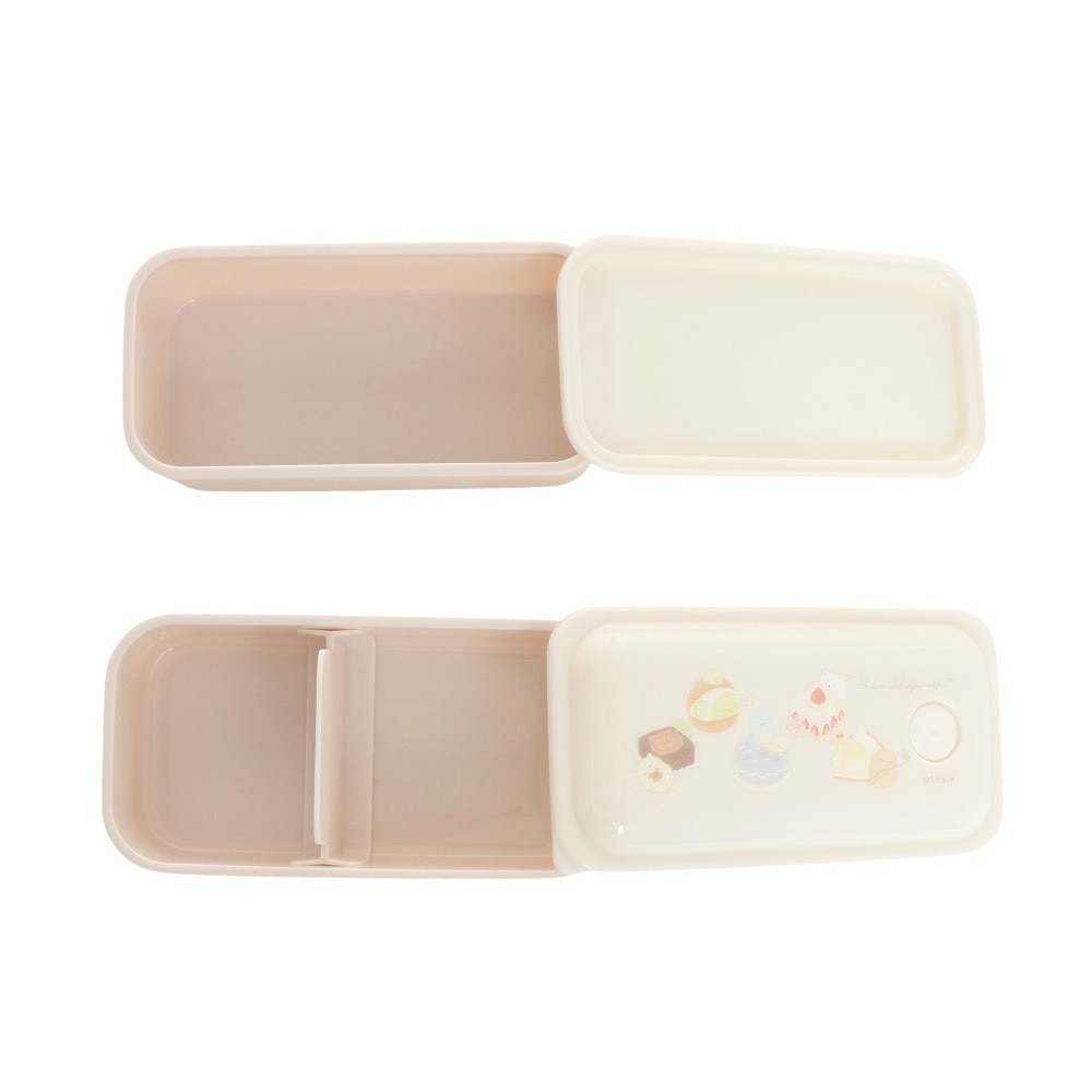 すみっコぐらし（Sumikkogurashi）（メンズ、レディース、キッズ）ふわっと2段ランチボックス KA17402