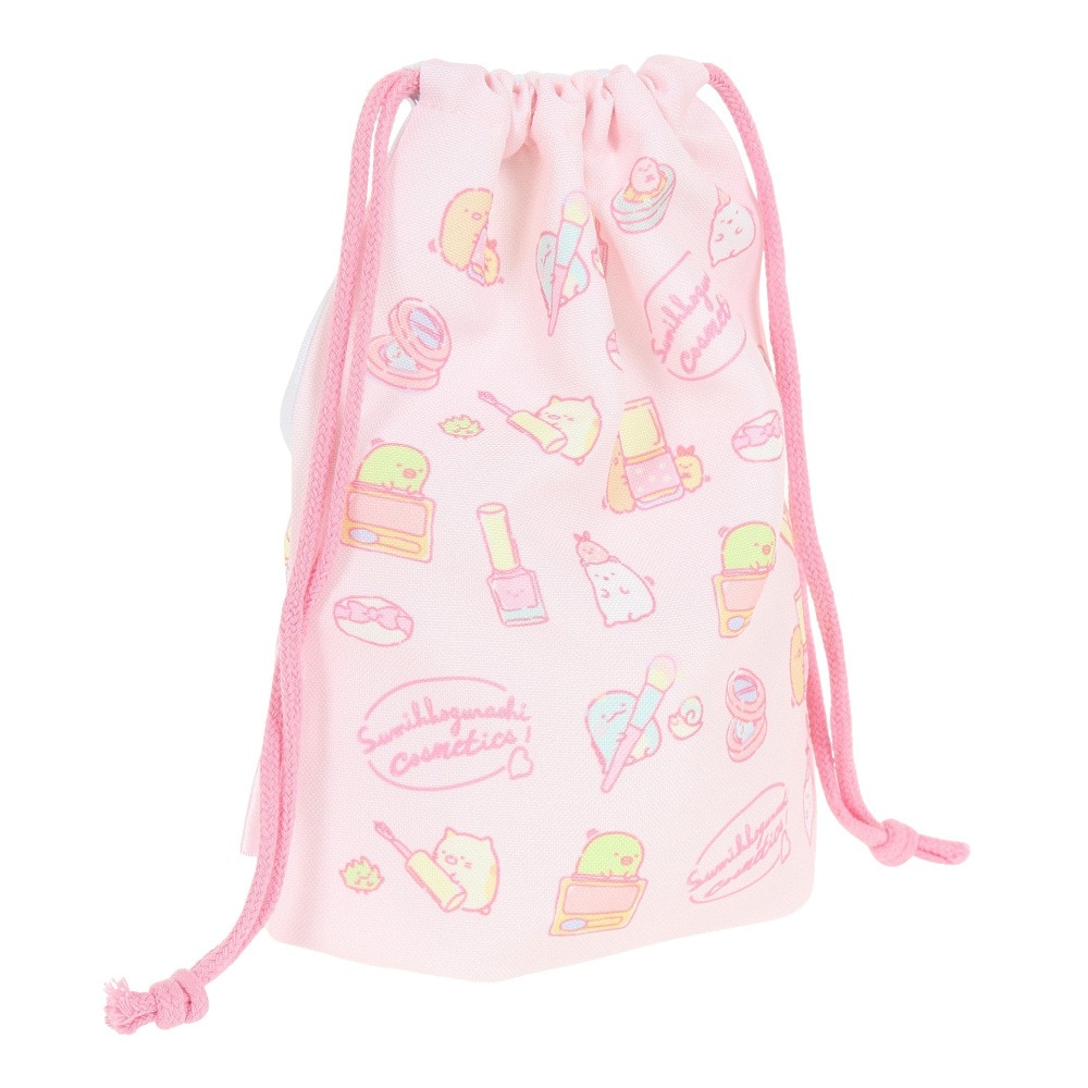 すみっコぐらし（Sumikkogurashi）（メンズ、レディース、キッズ）マチ付き巾着 コスメ CA38404