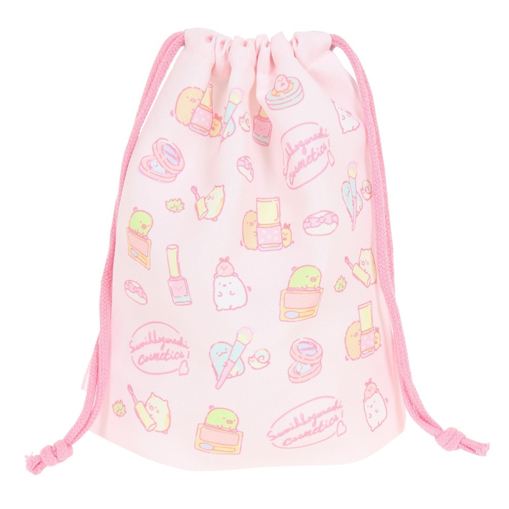 すみっコぐらし（Sumikkogurashi）（メンズ、レディース、キッズ）マチ付き巾着 コスメ CA38404