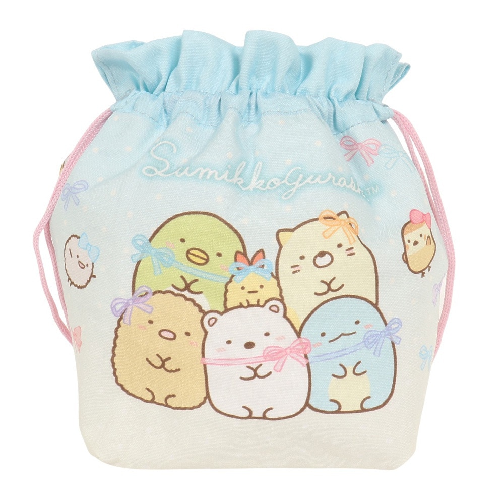 すみっコぐらし（Sumikkogurashi）（メンズ、レディース、キッズ）アルミシート付 ランチ巾着 CA39502