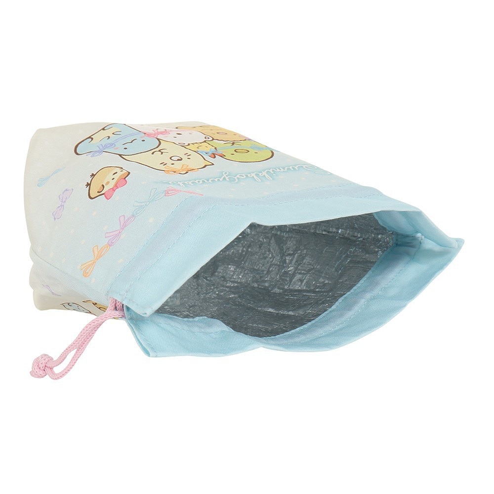 すみっコぐらし（Sumikkogurashi）（メンズ、レディース、キッズ）アルミシート付 ランチ巾着 CA39502