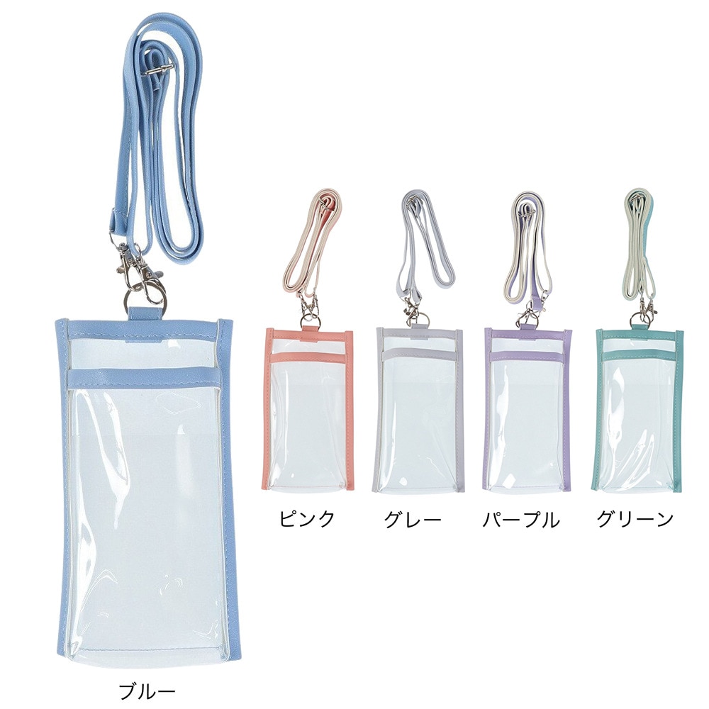 クラックス（CRUX）（メンズ、レディース、キッズ）PICTOO クリアスマホショルダー ピンク CR 113558