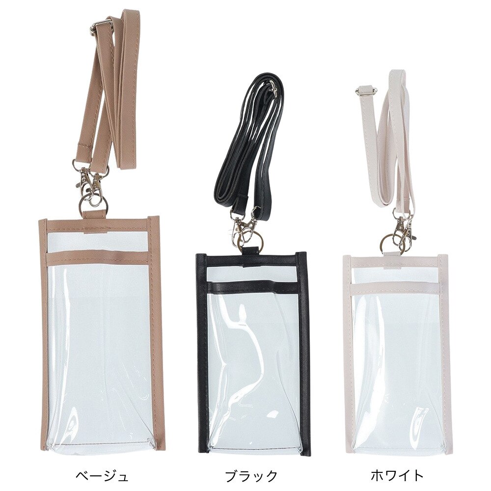 クラックス（CRUX）（メンズ、レディース、キッズ）PICTOO クリアスマホショルダー ブラック CR 115777