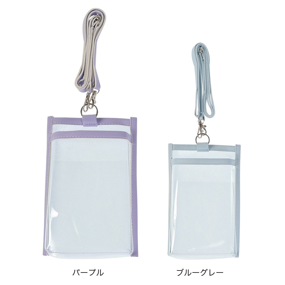 クラックス（CRUX）（メンズ、レディース、キッズ）PICTOO クリアスマホショルダーL パープル CR 116665