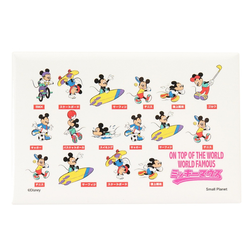 ミッキーマウス（Mickey Mouse）（メンズ、レディース、キッズ）マグネット ミッキー総柄 WH APDS4942