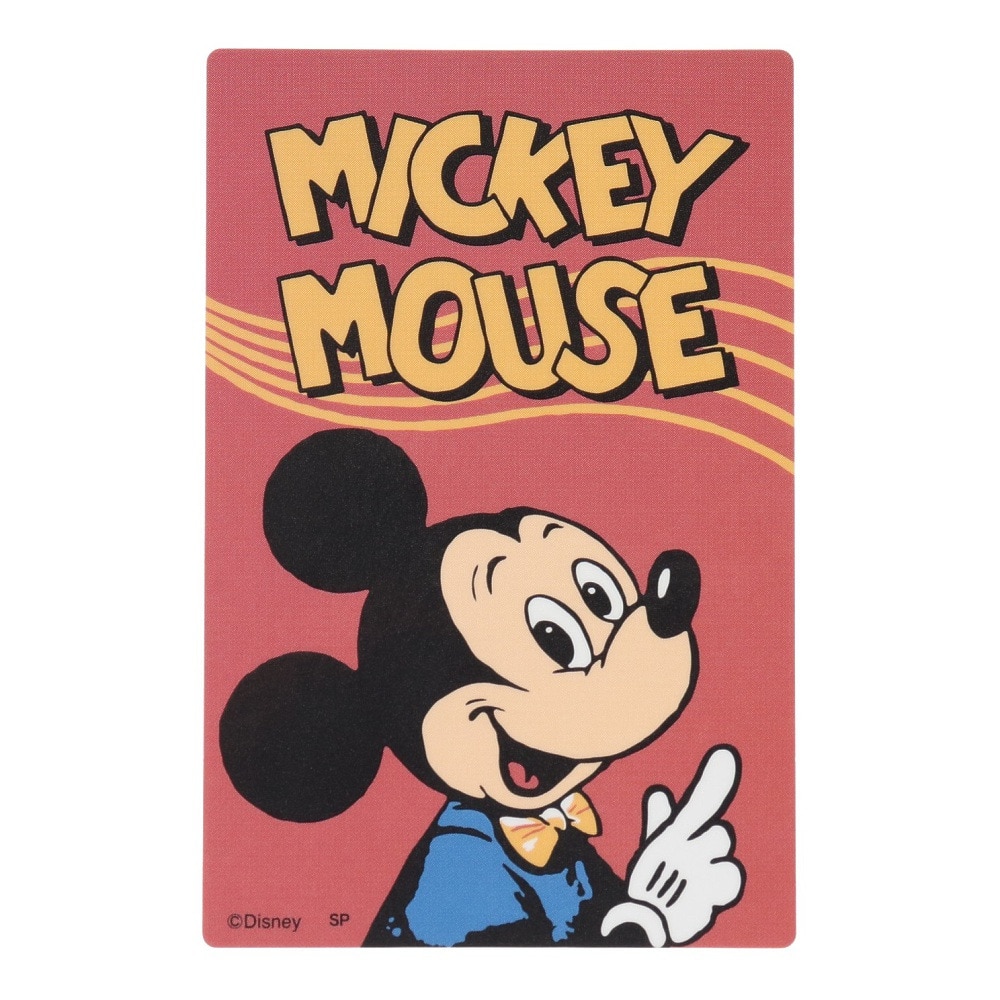 DISNEY（DISNEY）（メンズ、レディース、キッズ）キャラクターステッカー ディズニーキャラクター ミッキーマウス レトロポスター SMP DS2192