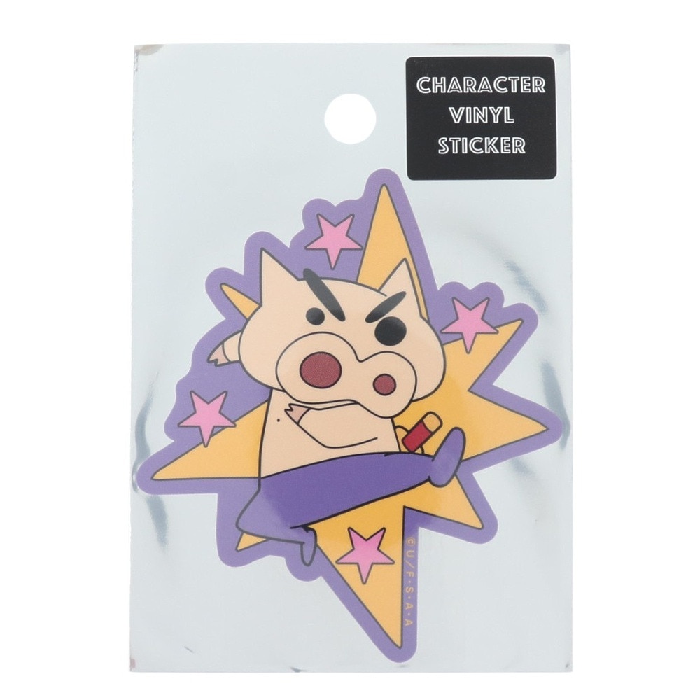 スモールプラネット（Small Planet Co）（メンズ、レディース、キッズ）キャラクターステッカー クレヨンしんちゃん ぶりぶりざえもん スター SMP KY2434
